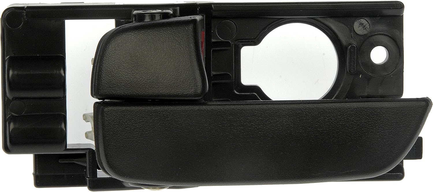 Dorman 81098 Front Driver Side Interior Door Handle Compatible with Select Dodge/Hyundai Models, Black; Textured