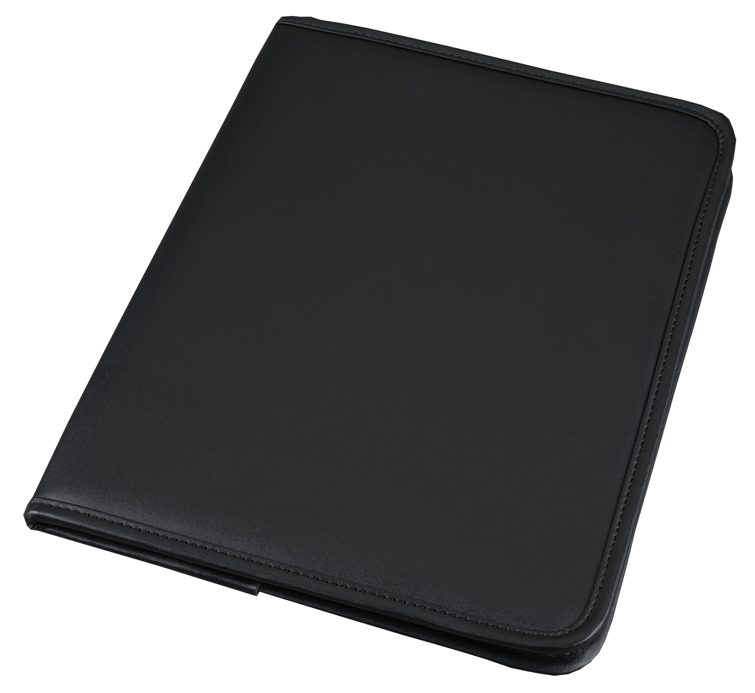 Alassio Cartella portadocumenti SAVONA DIN A4 finta pelle FINETouch nero 31 x 24 x 1,5 cm