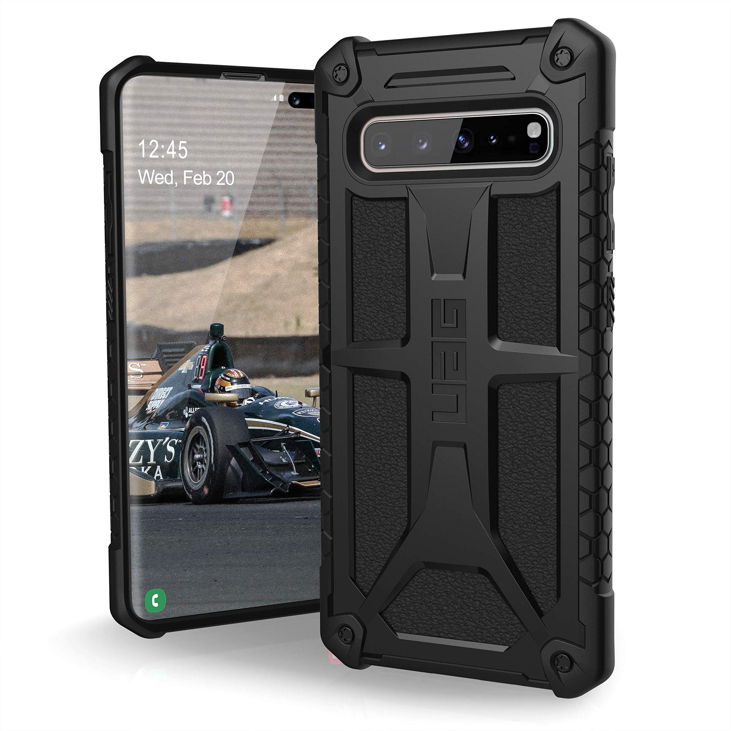 URBAN ARMOR GEAR UAG Designed for Samsung Galaxy S10 5G Monarch [Black] Military Drop Tested Phone Case