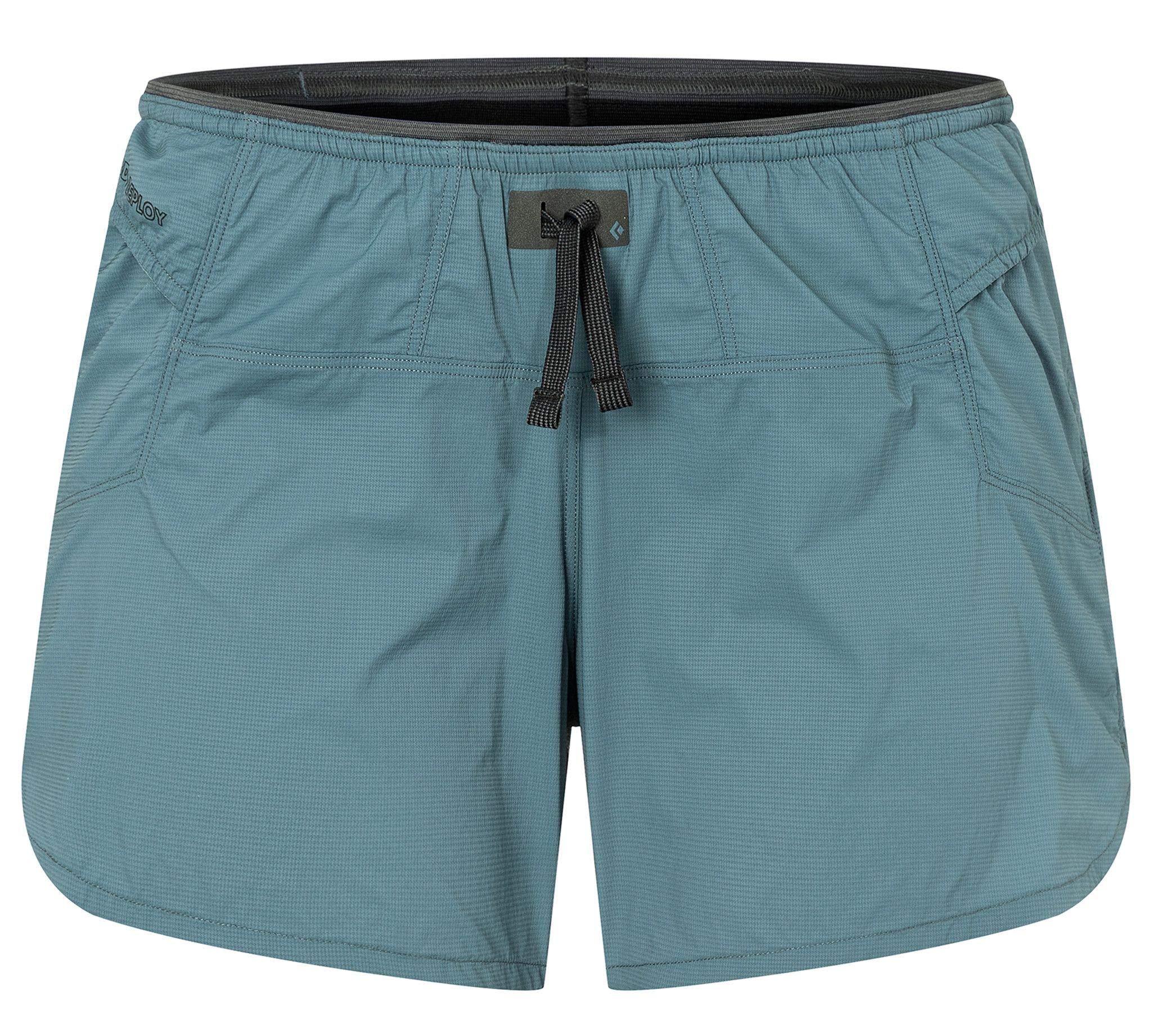 Black Diamond Equipment W Sprint Shorts - Storm Blue - Large 2.5 in.