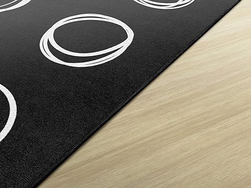 Miniatura 6 de Flagship Carpets Circle Sampler - Alfombra educativa abstracta para niños y profesores, calidad duradera para escuelas, preescolar, guardería y