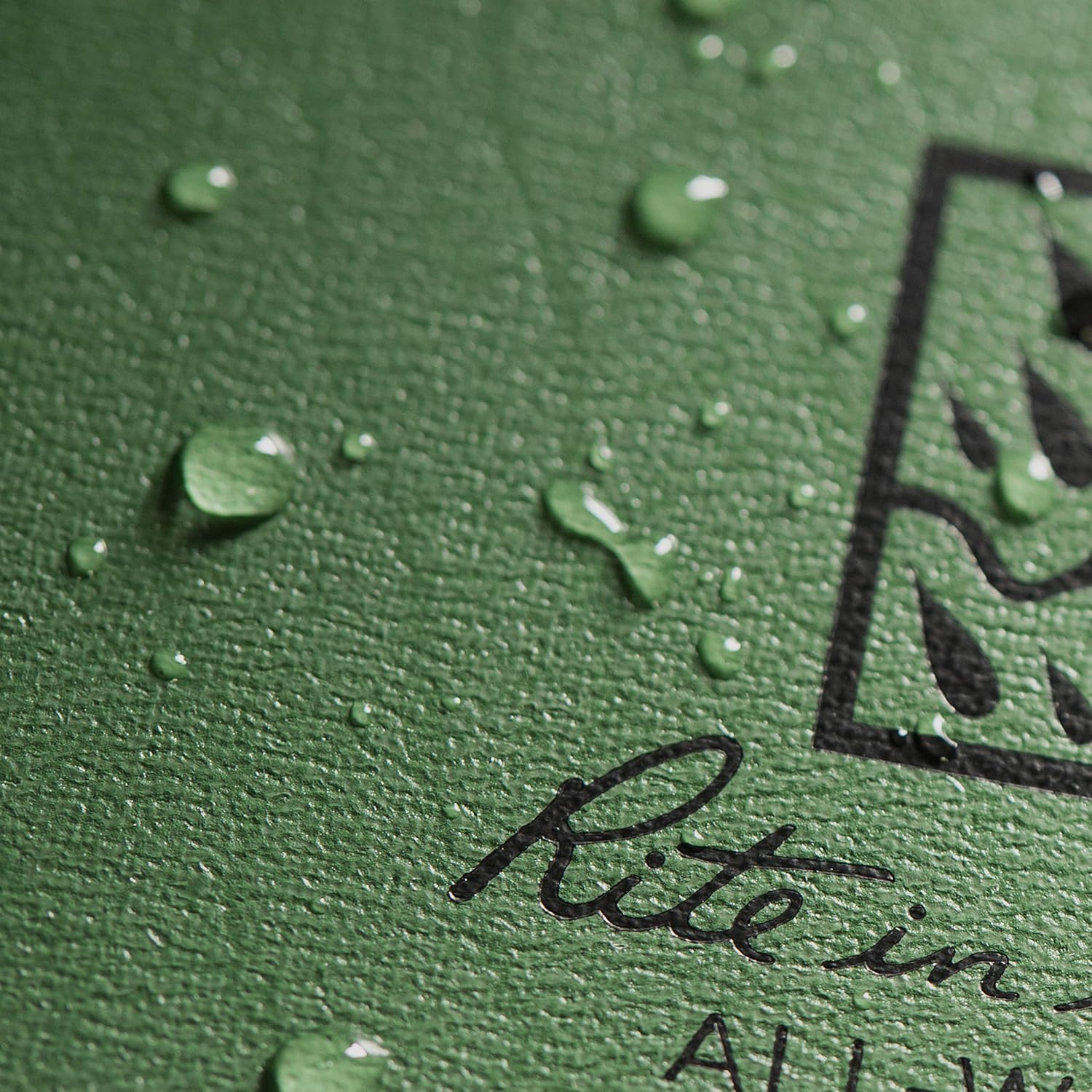 Rite in the Rain Weatherproof Hard Cover Notebook, 4.25" x 6.75", Green Cover, Universal Pattern (No. 970F-M) - Image 5