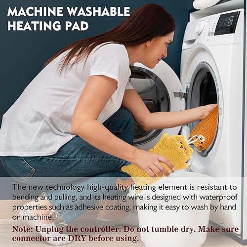 Miniatura 6 de Almohadillas térmicas para aliviar el dolor de espalda, almohadilla térmica delgada para calambres menstruales menstruales, almohadilla térmica