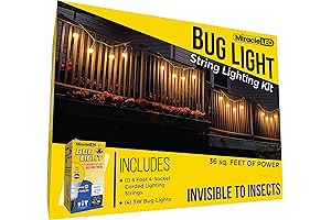 Miracle LED Bug Light String Lights: Illuminate Your Summer Nights, Repel Mosquitoes Effortlessly