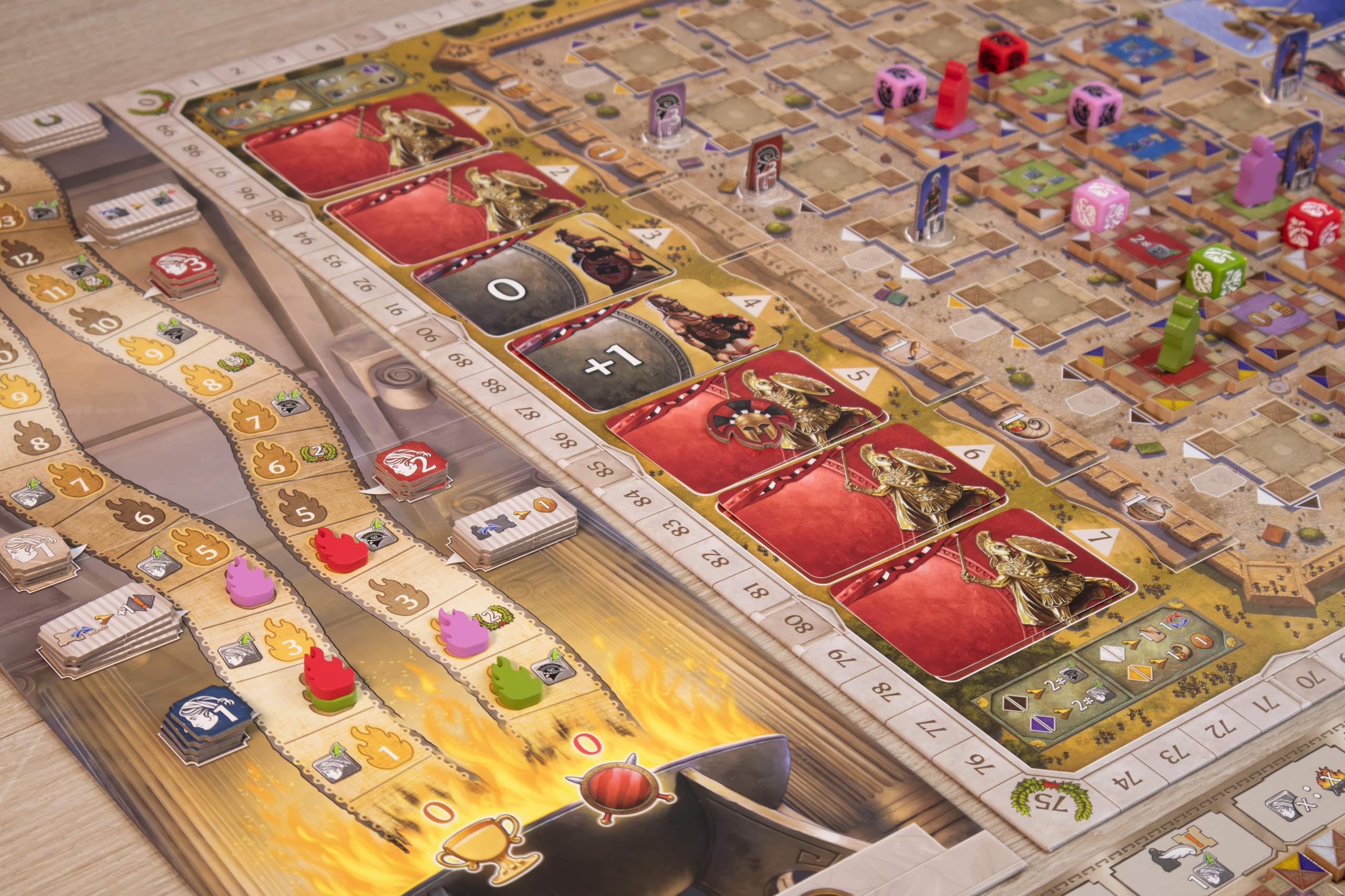 Pegasus Spiele 56220G - Thebai Brettspiel für Experten