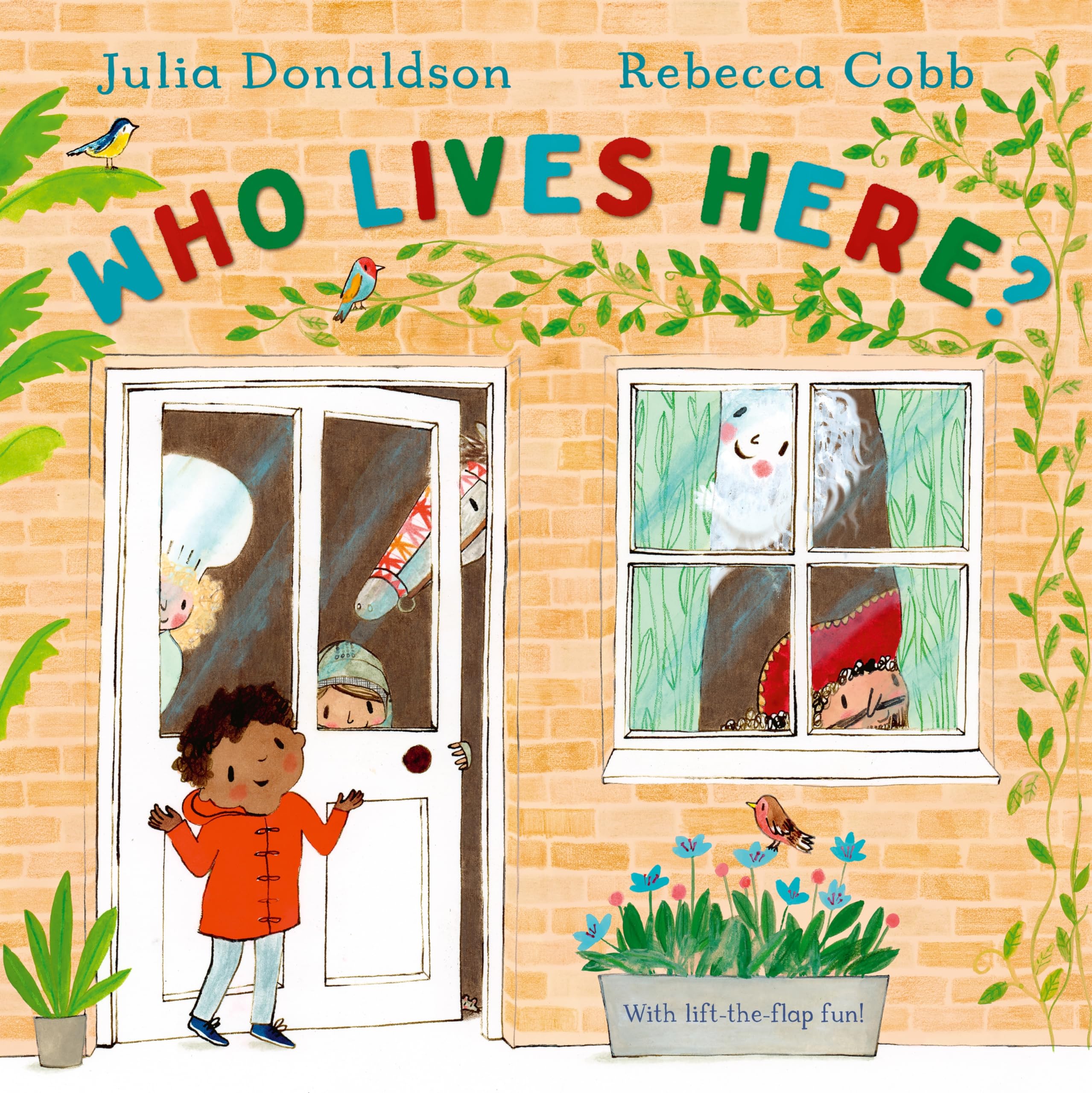 Who Lives Here [Hardcover] Donaldson, Julia and Cobb, Rebecca