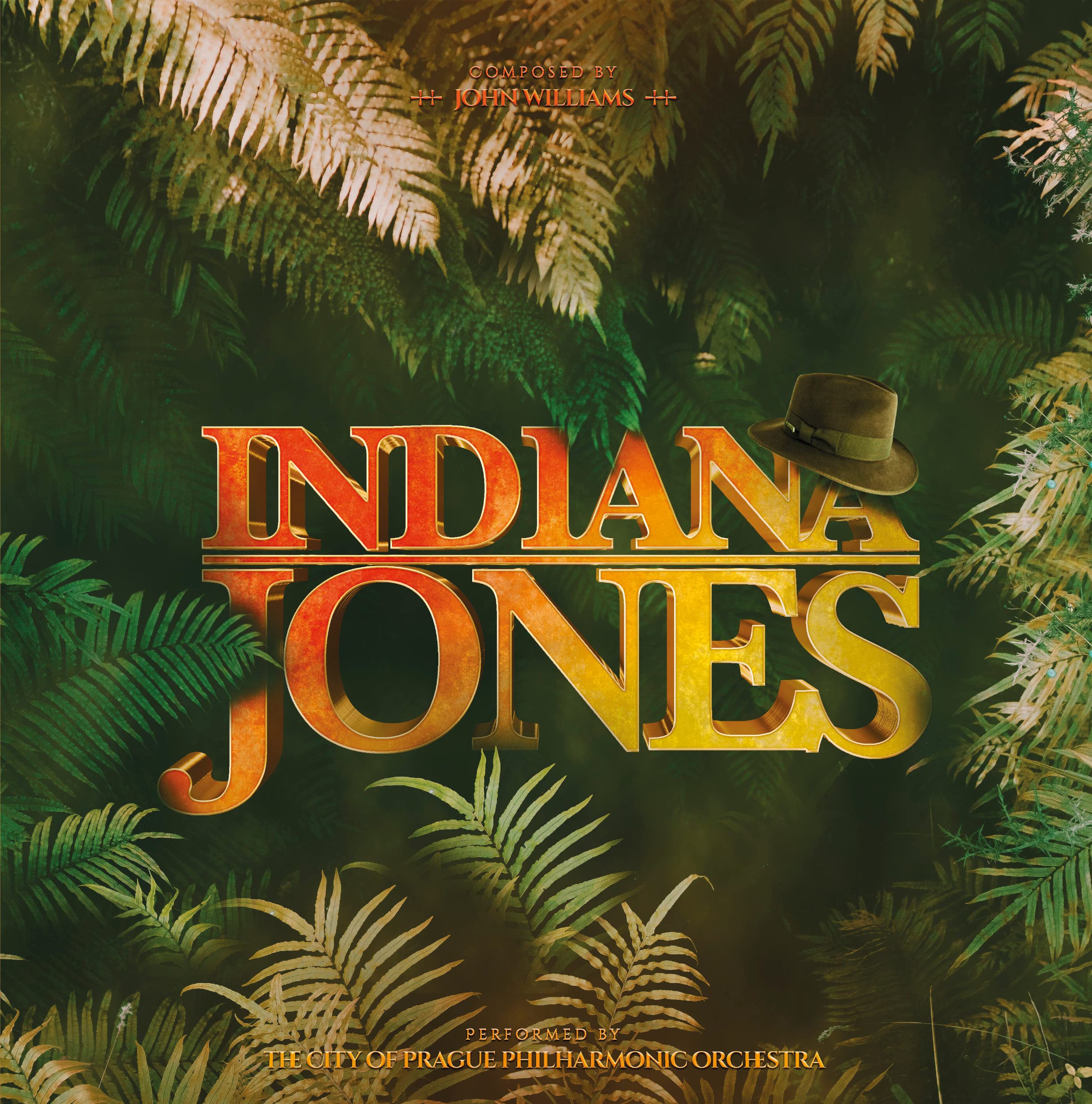 Indians Jones music Prague philharmonic orchestra 2 LP Red Vinyl Good See Pics