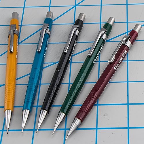 Miniatura 10 de Pentel P205BP2-K6 Portaminas/Automático afilado, 0.5 mm, negro, 2 unidades (paquete de 1) - El empaque puede variar.