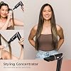 Secador de pelo Shark | Sistema de peinado FlexStyle | Cepillo secador portátil y potente | Rizador y volumizador | 6 herramientas de peinado incluidas | Ideal para todo tipo de cabello | Negro | HD440BK 5