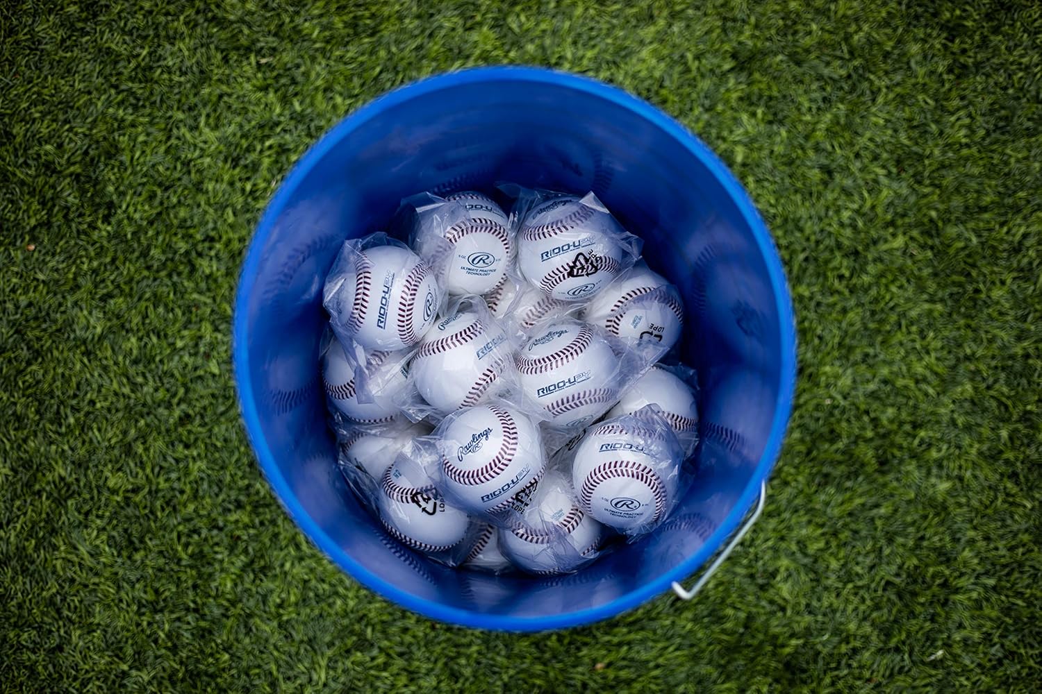 Rawlings | Ultimate Practice Baseballs | Youth/High School/College | Added Lifespan + Weather Resistant | Dozen & Bucket Options