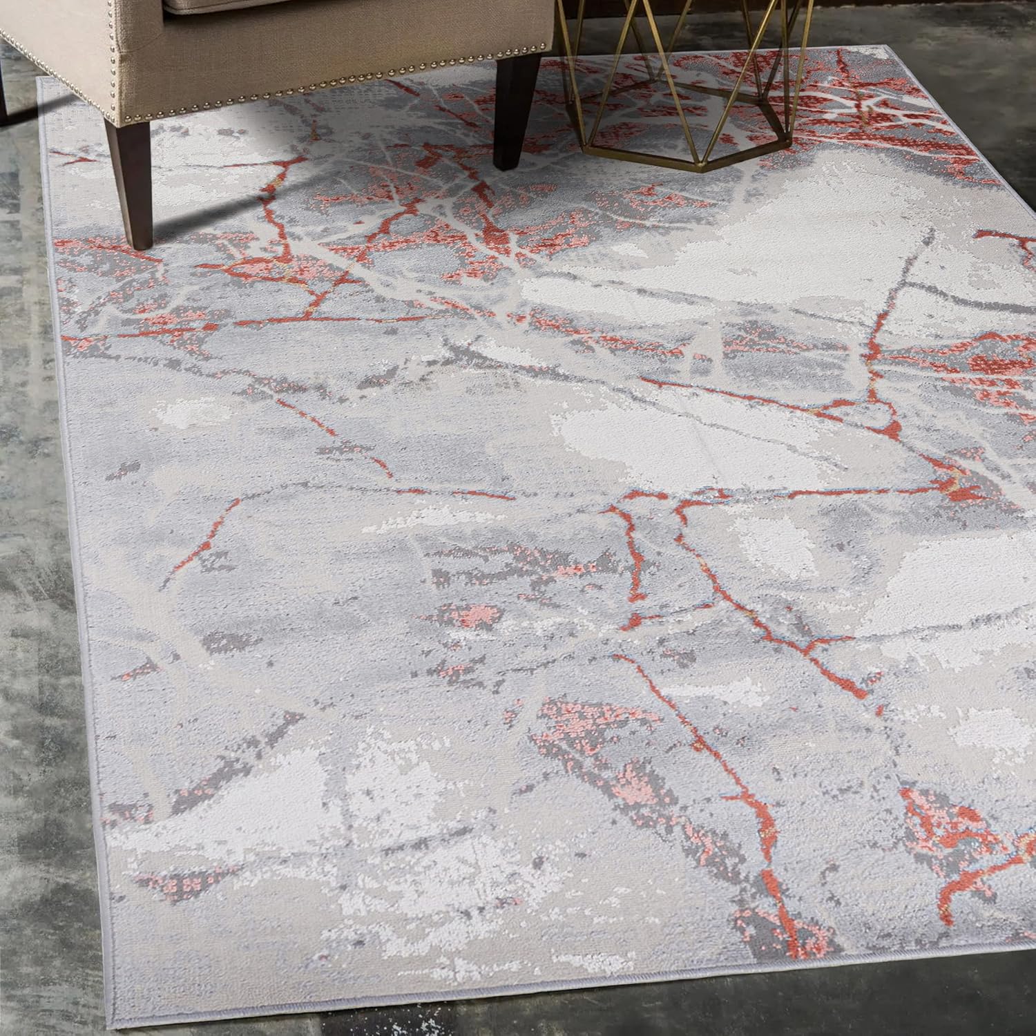 Mazovia Modern Living Room Rug - Large Size Rug for Adult Bedroom ...