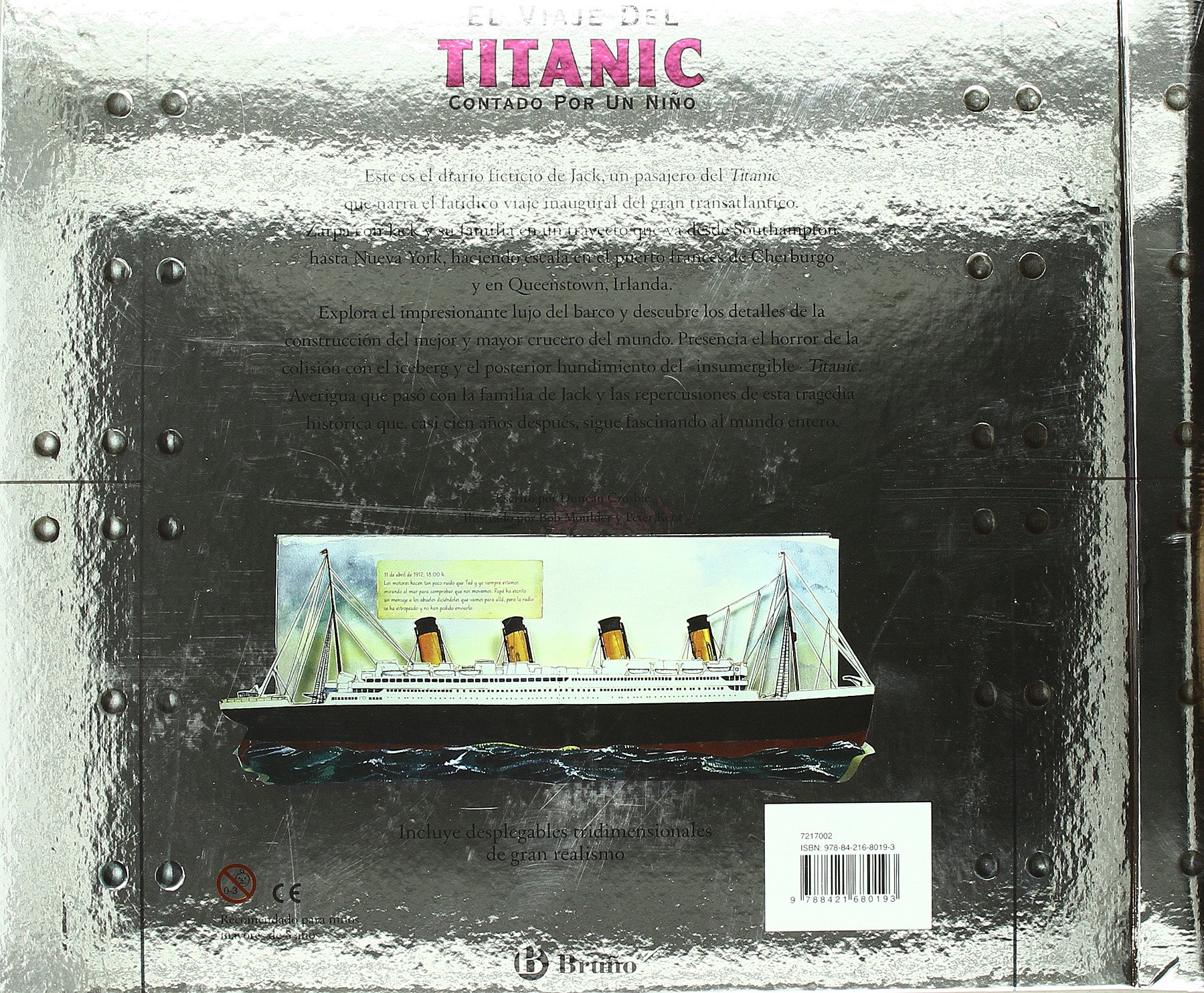 El viaje del Titanic: Contado por un niño (Castellano - Bruño - Albumes - Albumes Deluxe)