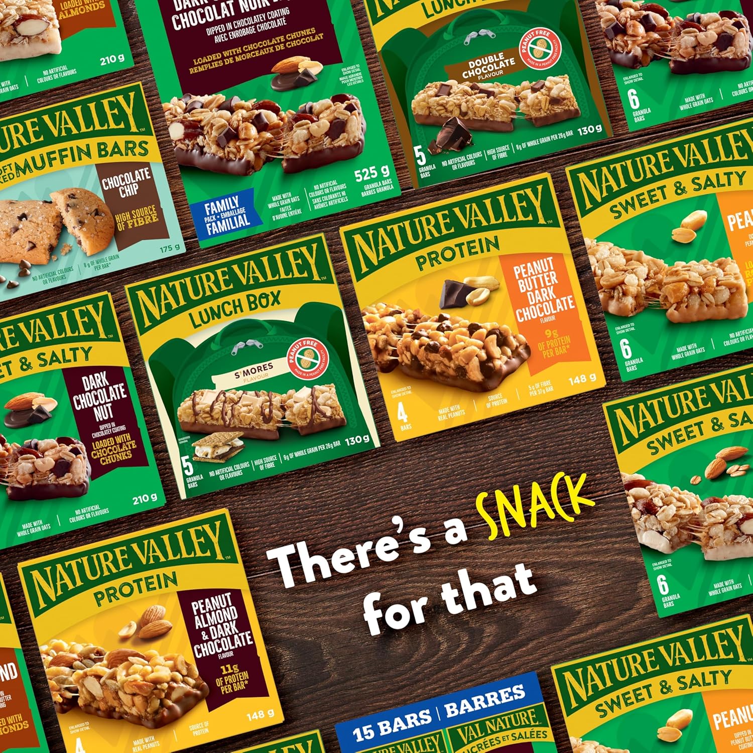 NATURE VALLEY Peanut Butter Biscuits, Snacks, Oat Biscuits with Peanut Butter Filling, No Artificial Colours, No Artificial Flavours, Pack of 5 Biscuits - Image 6