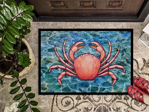 Miniatura 10 de Caroline's Treasures BB5363MAT - Felpudo de tortuga marina bajo el agua de 18 x 27 pulgadas, tapete para puerta delantera, para interiores y