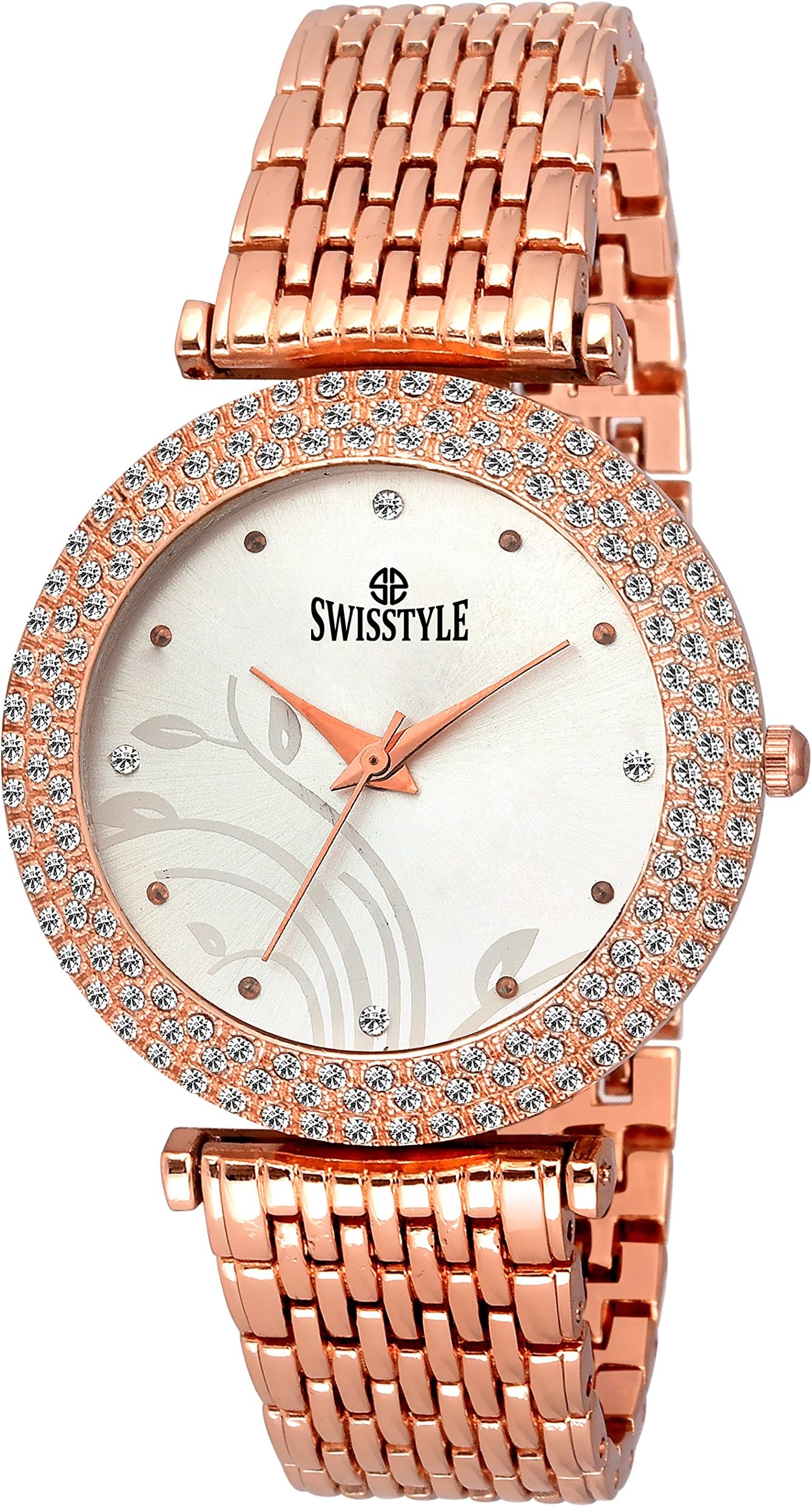 SWISSTYLE Upgrade Core Analogue Copper Dial Women's Watch…