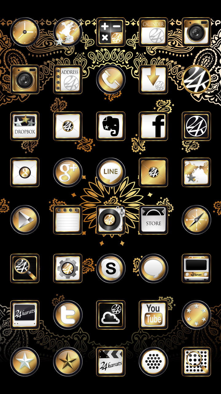 24karats-TOG Paisley Theme-Amazonアプリストアのアプリ