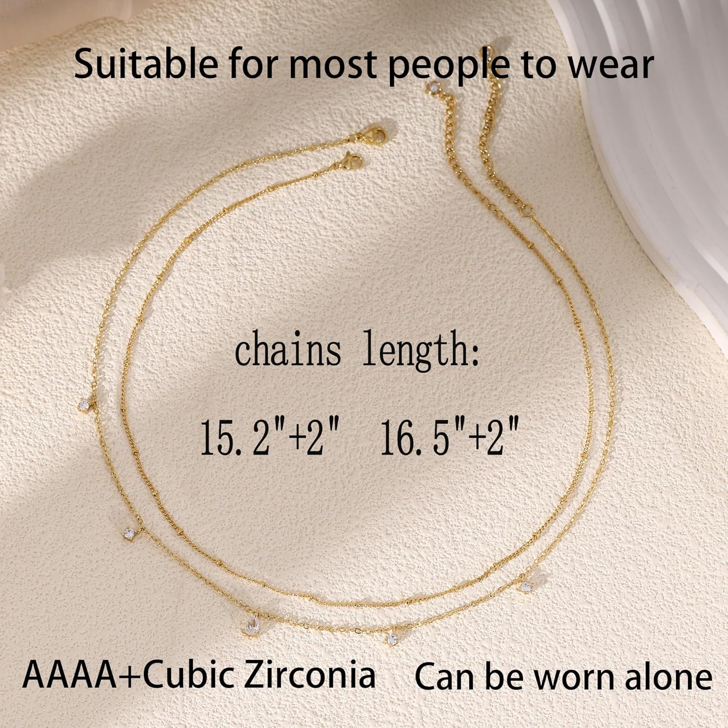 Layered Necklaces For Women,Dainty Gold Plated Necklace Stack Prom Layering Necklaces For Women Trendy Chain Cross Choker Necklace Set Fashion Accessories - Image 6