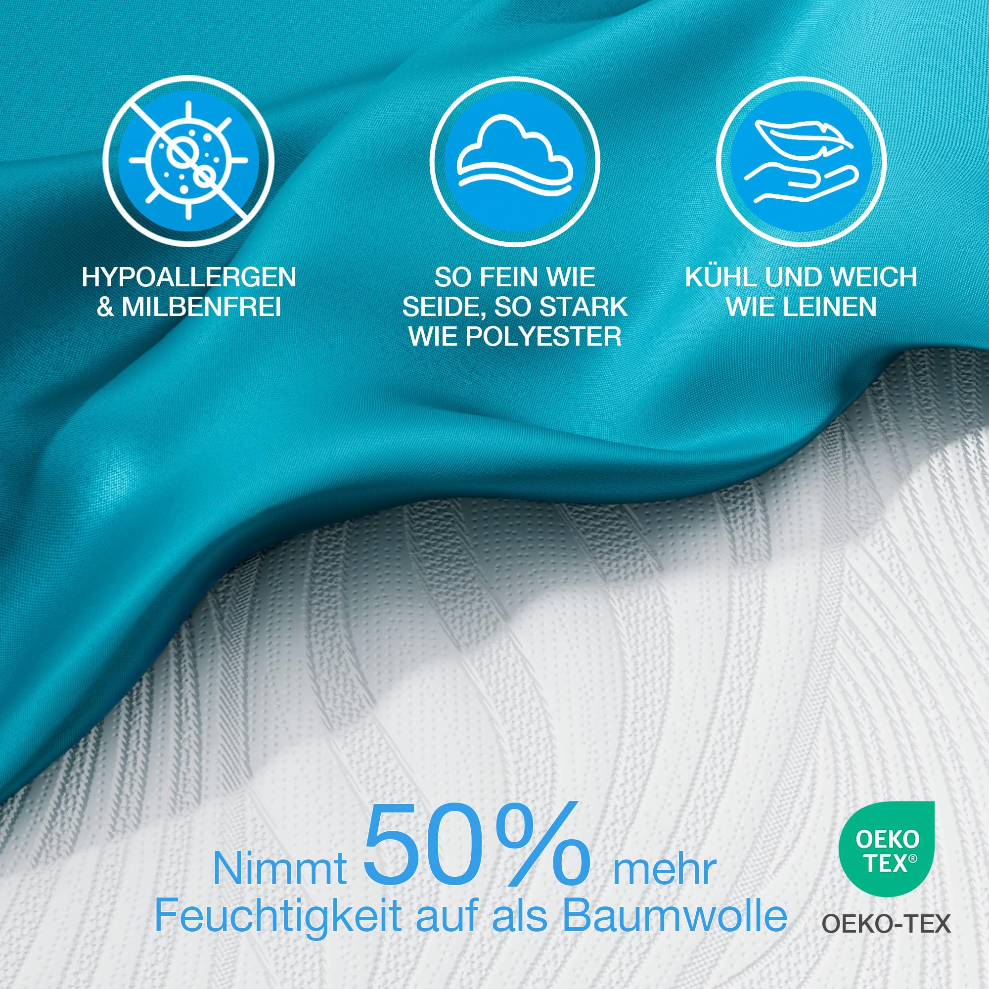 Topper 90x200 für Boxspringbett - 2 in 1 Matratzentopper Memory Foam 7,8cm Hoch Matratzen Visco Schaum H2/H4, Bequeme Mattress Topper 90x200cm Gelschaum CertiPUR-EU Öko-Tex Zertifiziert