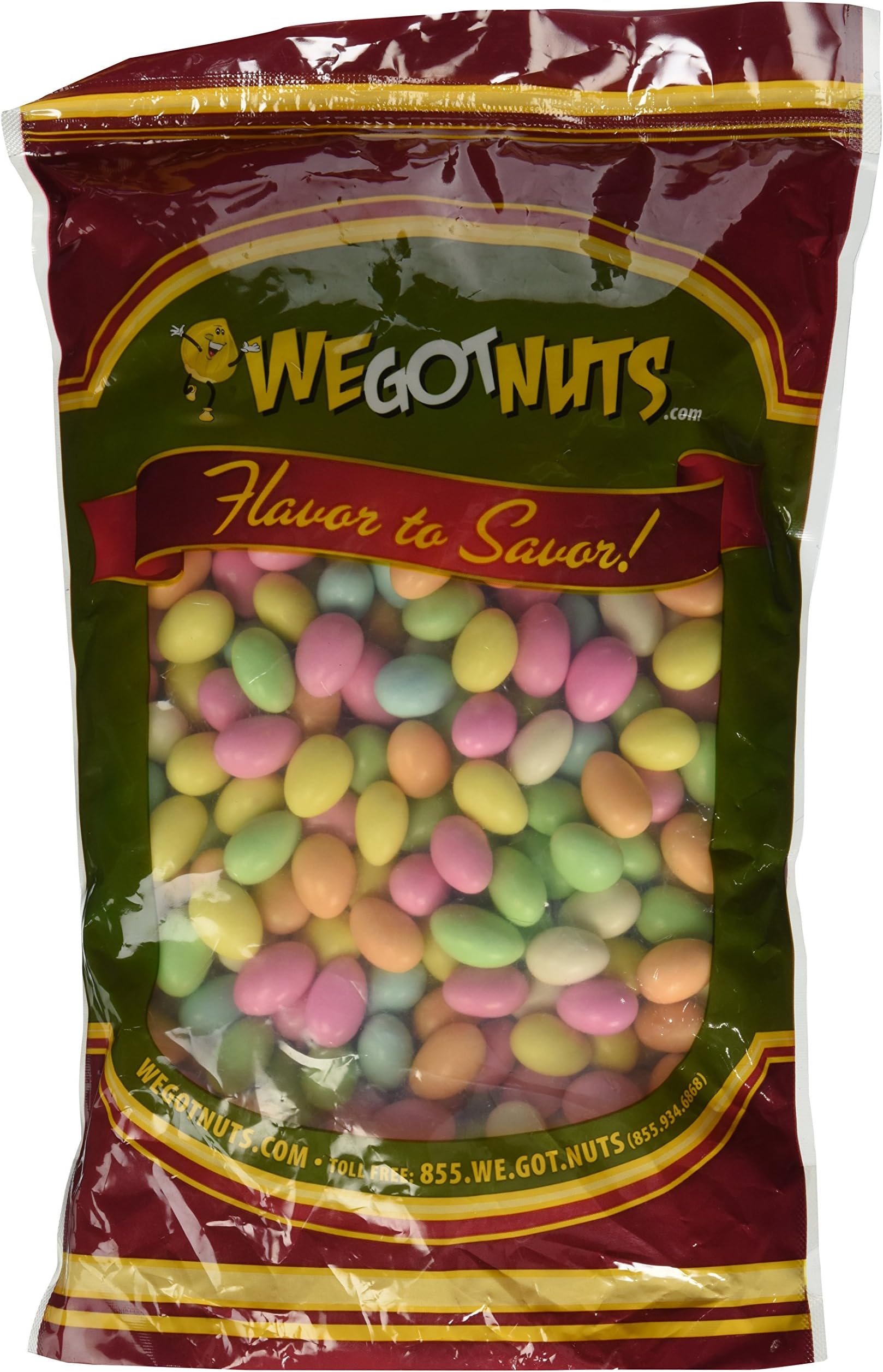 Jordan Almonds - Candy Coated - Assorted, 5 lbs
