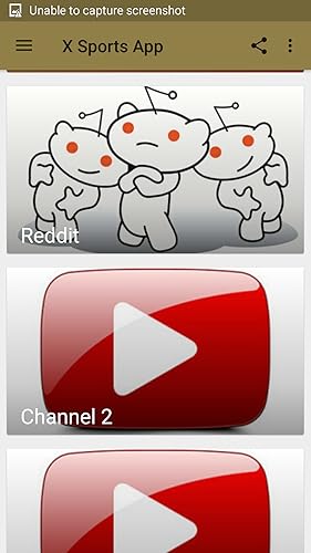 X Sports App