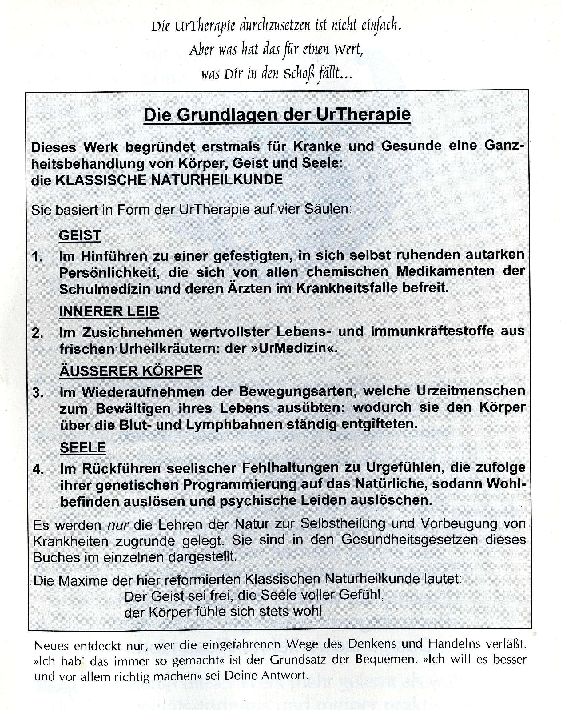 Der grosse Gesundheits-Konz: UrMedizin. Besiegt Krebs, Rheuma, Fettsucht, Allergie und chronische Leiden ...und hält für immer fit, schlank und gesund