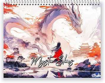 2027 Mystic Skies Wall Calendar Standard 11x17, Classic Mid