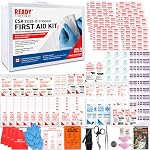 Ready First Aid - CSA Type 3 Intermediate First Aid Kit - Suitable For Workplace With A Moderate Or High Risk Work Environment Including First Aid Bag (Small For 2-25 Workers)