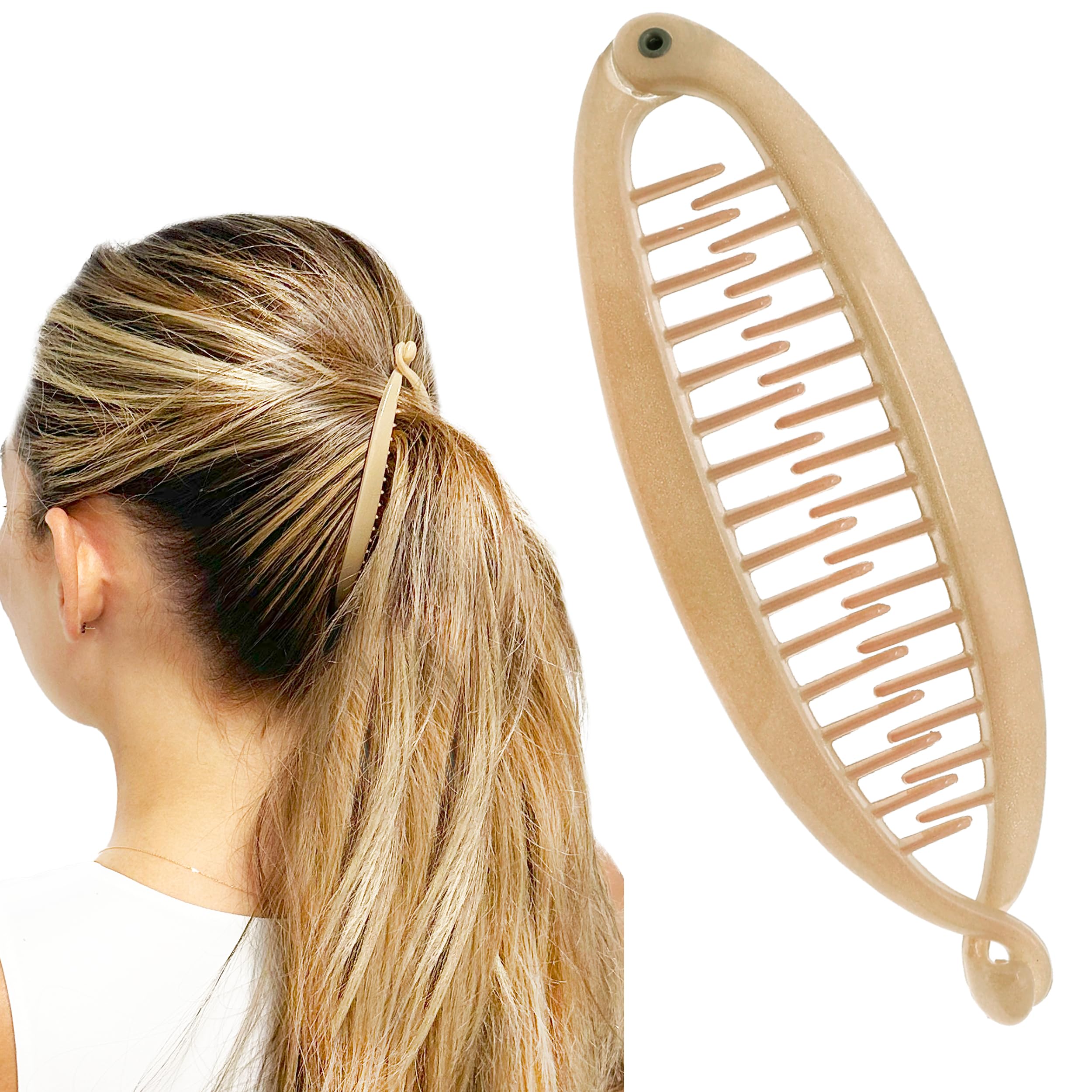 Amazon.com : Camila Paris CP3133 4.5 inch French Banana Clip Hair