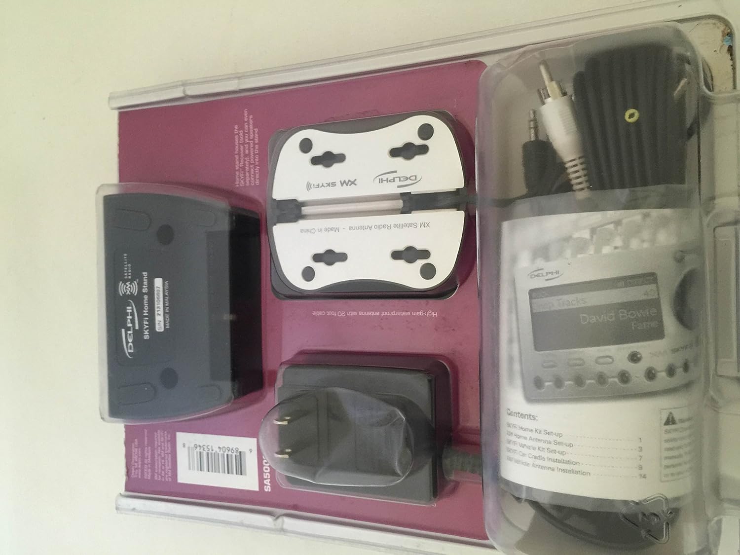 Delphi SA50004 XM SKYFi Home Adapter Kit