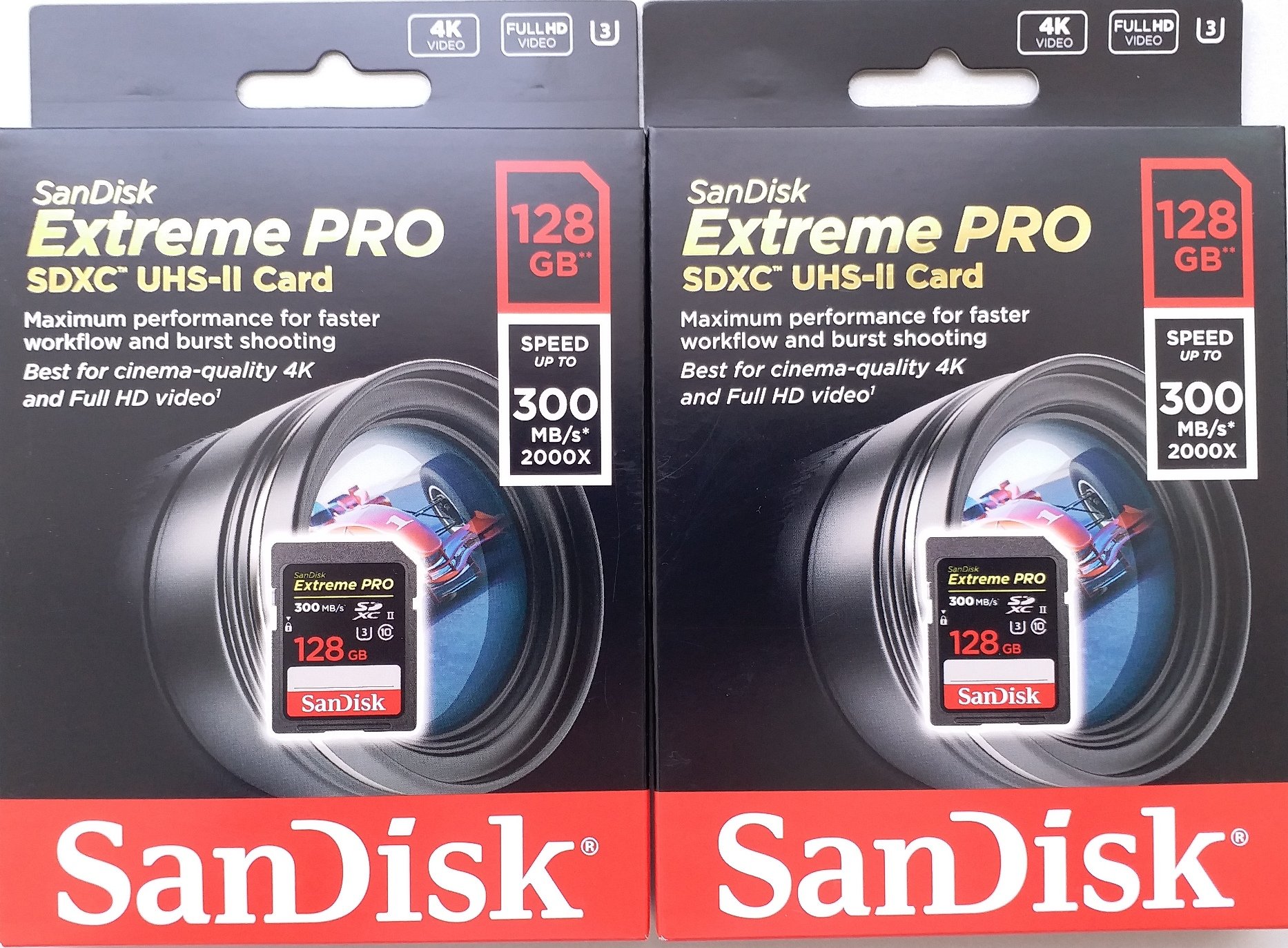 Amazon | Sandisk SDXC Extreme PRO UHS-II 128GB R 300MB/s W 260MB/s
