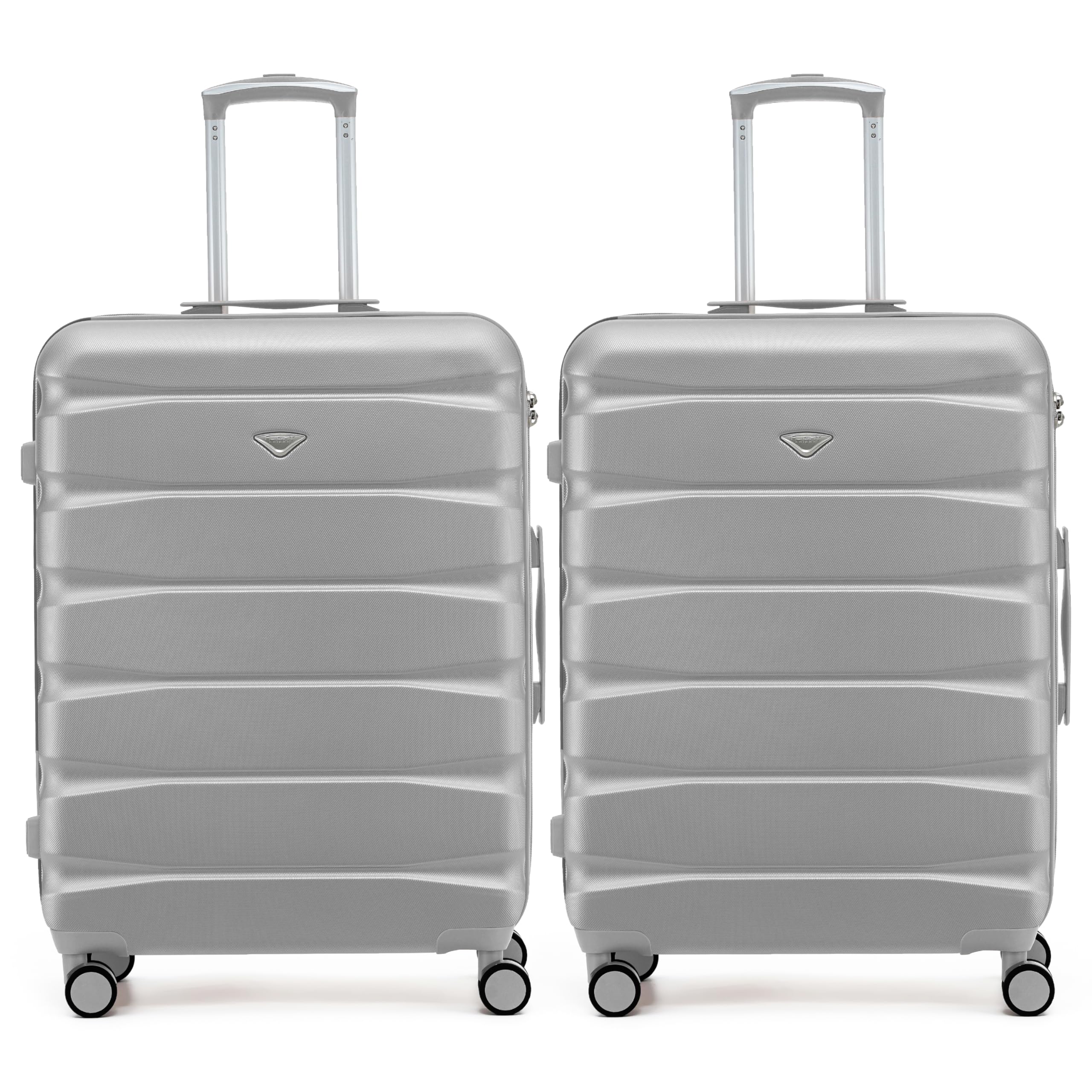 Flight Knight Underseat Cabin Suitcase 45x36x20cm | Free Hand Luggage for EasyJet & Wizz Air | Lightweight ABS Hard Shell with 8 Silent-Glide Spinner Wheels | Max Space Travel Bag — view 296