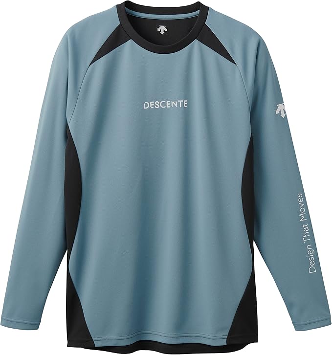 Amazon.co.jp: Descente Long Sleeve Volleyball Shirt, Long Tee