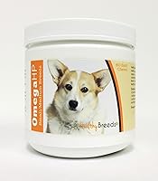 Vista 138 de Healthy Breeds Schnauzer en miniatura Omega HP Ácido graso para piel y pelaje Masticables suaves 60