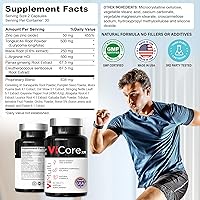 Vista 3 de vimulti Set completo de bienestar: aminoácidos naturales antienvejecimiento para hombres/mujeres y suplemento de salud masculina premium, apoya