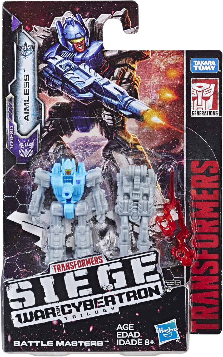 Transformers Toy Generations War for Cybertron: Siege Battle Masters Wfc-S17 Aimless Action Figure - Adults & Kids Ages 8 & Up, 1.5"