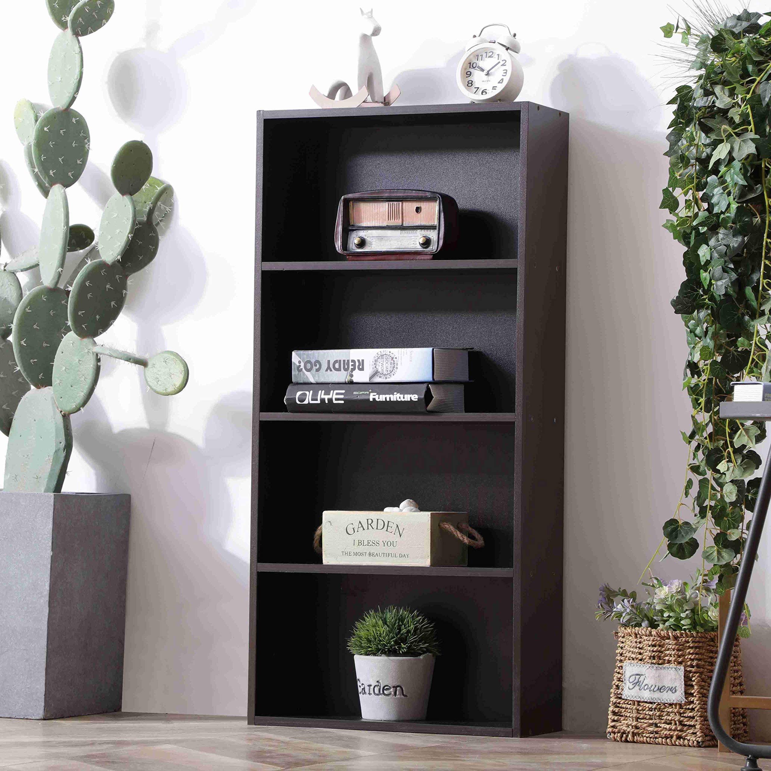 Amazon｜カラーボックス本棚 漫画収納 幅42CM 2個セット (ブラウン