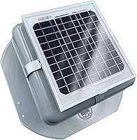 Vista 2 de Solar Mega RoofBlaster Roof Vent/Fan Ventilation Solutions (gris)