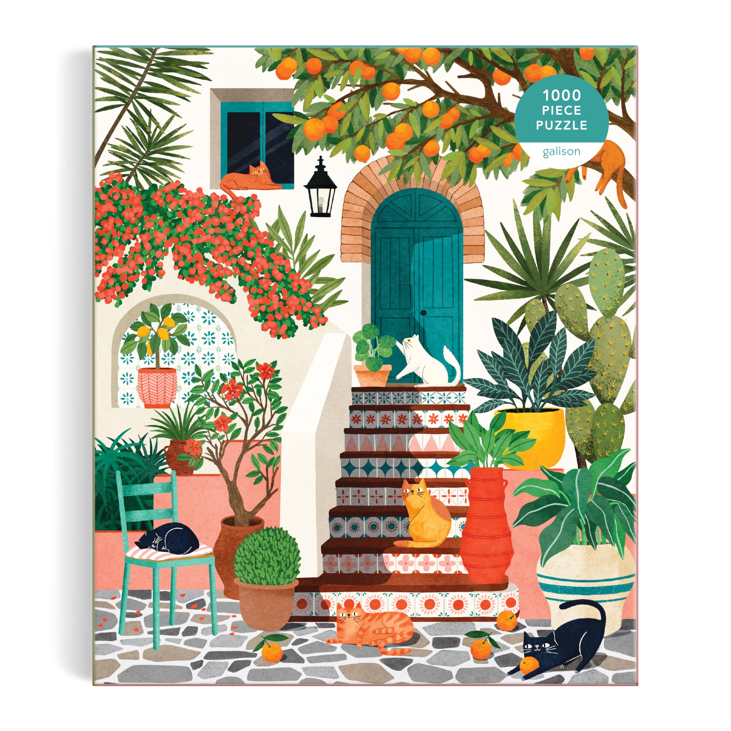 Mediterranean Cats 1000 Piece Puzzle - 2