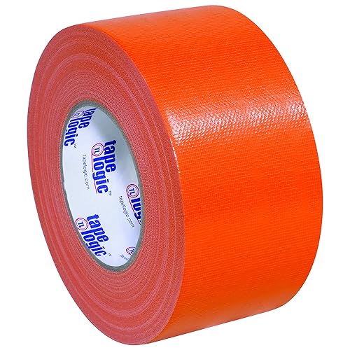 BOX USA BT988100RN Cinta Lógica Cinta Lógica Naranja, 10 mil, 3" x 60 yardas (paquete de 16)