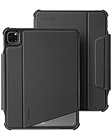 Vista 2 de tomtoc Funda para iPad Pro ultra desmontable para iPad Pro de 11 pulgadas de 4ª/3ª generación (M2 y M1), funda protectora con protectores de bolsa