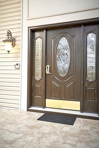 Miniatura 5 de Superio Tapete antideslizante de fibra de coco para entrada de bienvenida, interior y exterior, resistente, impermeable, fácil de limpiar, tapetes