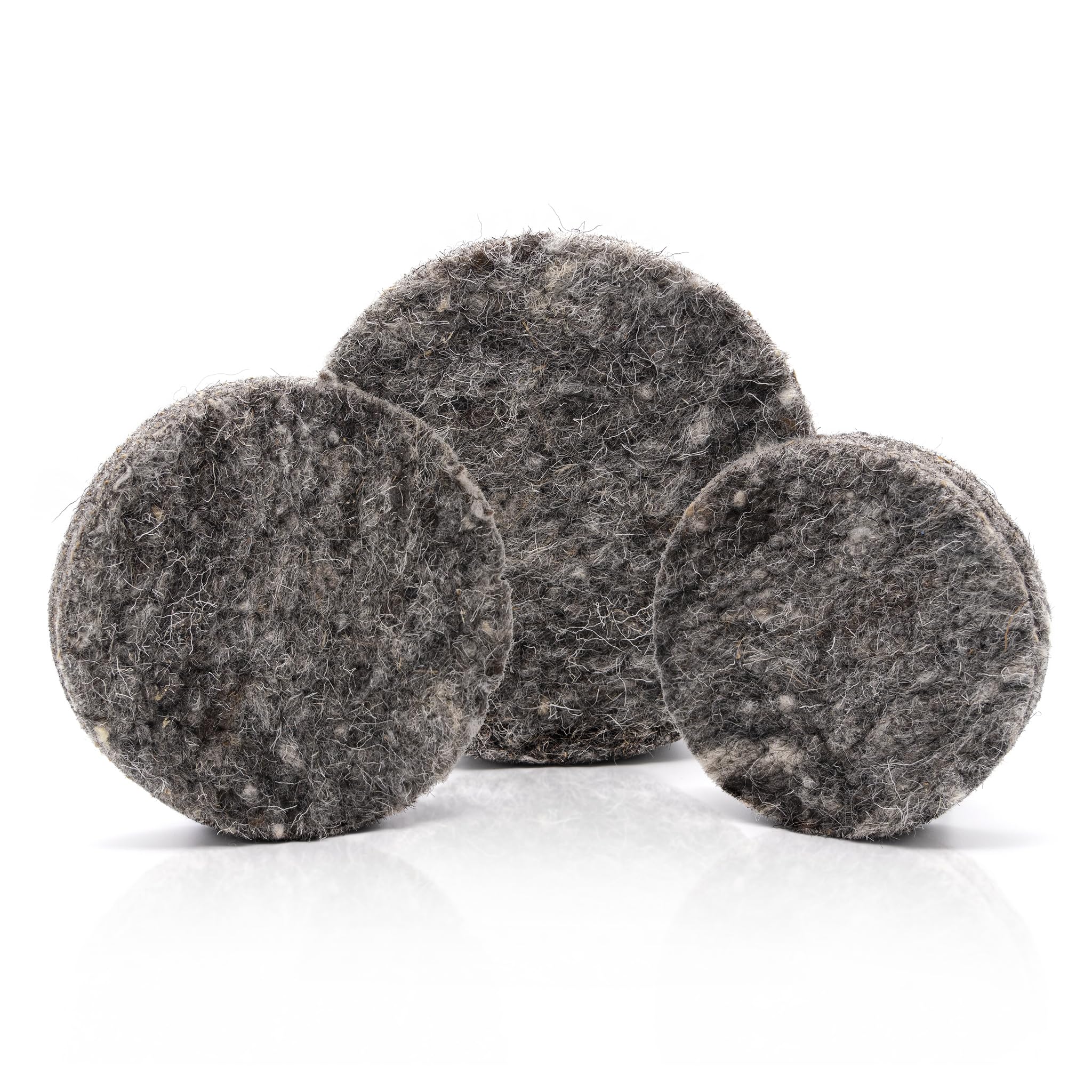 Chimney Sheep 20cm Snug Hoof Wool Felt Pad Inserts, grey - Image 3