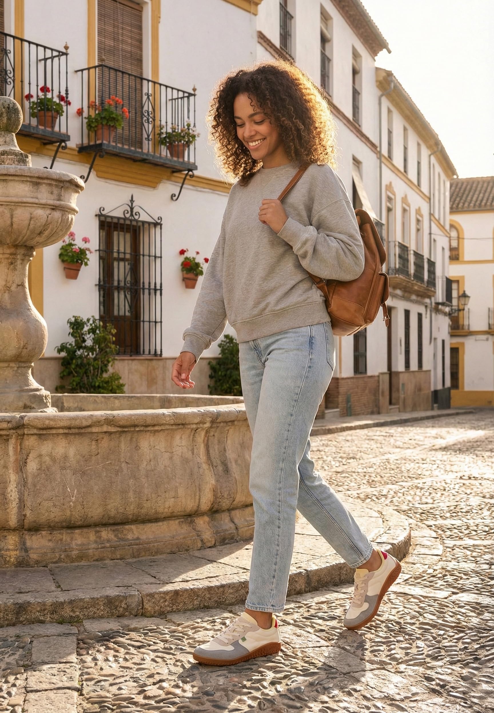 Etika Zapatillas Deportivas Respetuosas para Mujer, Diseño Minimalista Combinado con Puntera Ancha y Suela Zero Drop, 50230