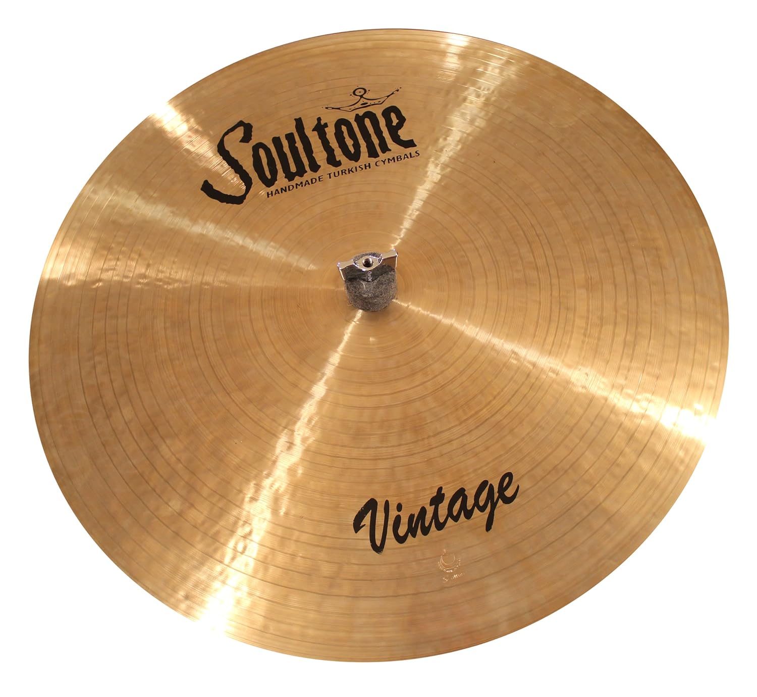 Soultone Cymbals VNTFLHHTB15 15" Vintage Flat Hi Hat Bottom Only