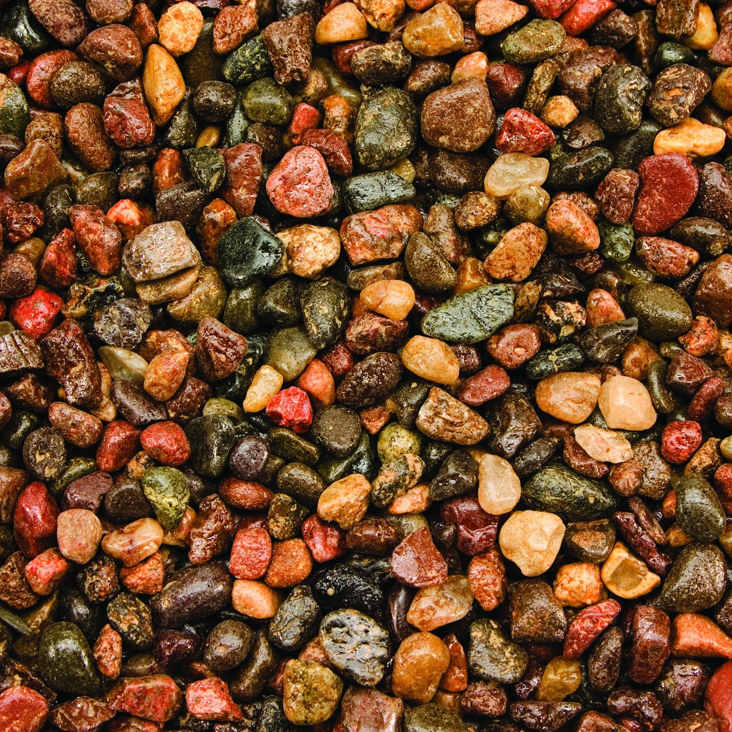 Spectrastone Deep River Pebble for Freshwater Aquariums, 25-Pound Bag