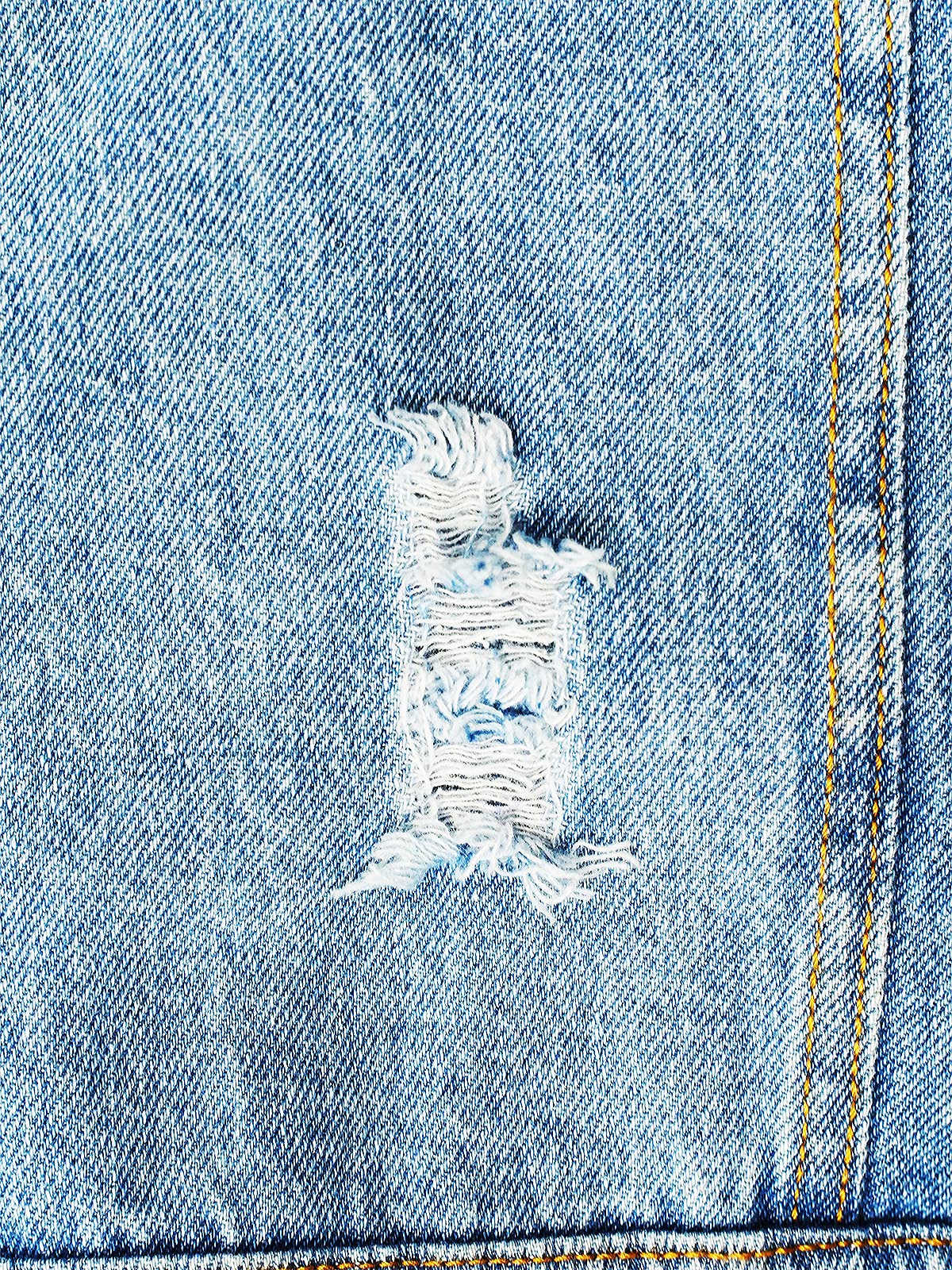 KIDSCOOL SPACE Gilet en jean pour petites filles, gilets en jean pour juniors