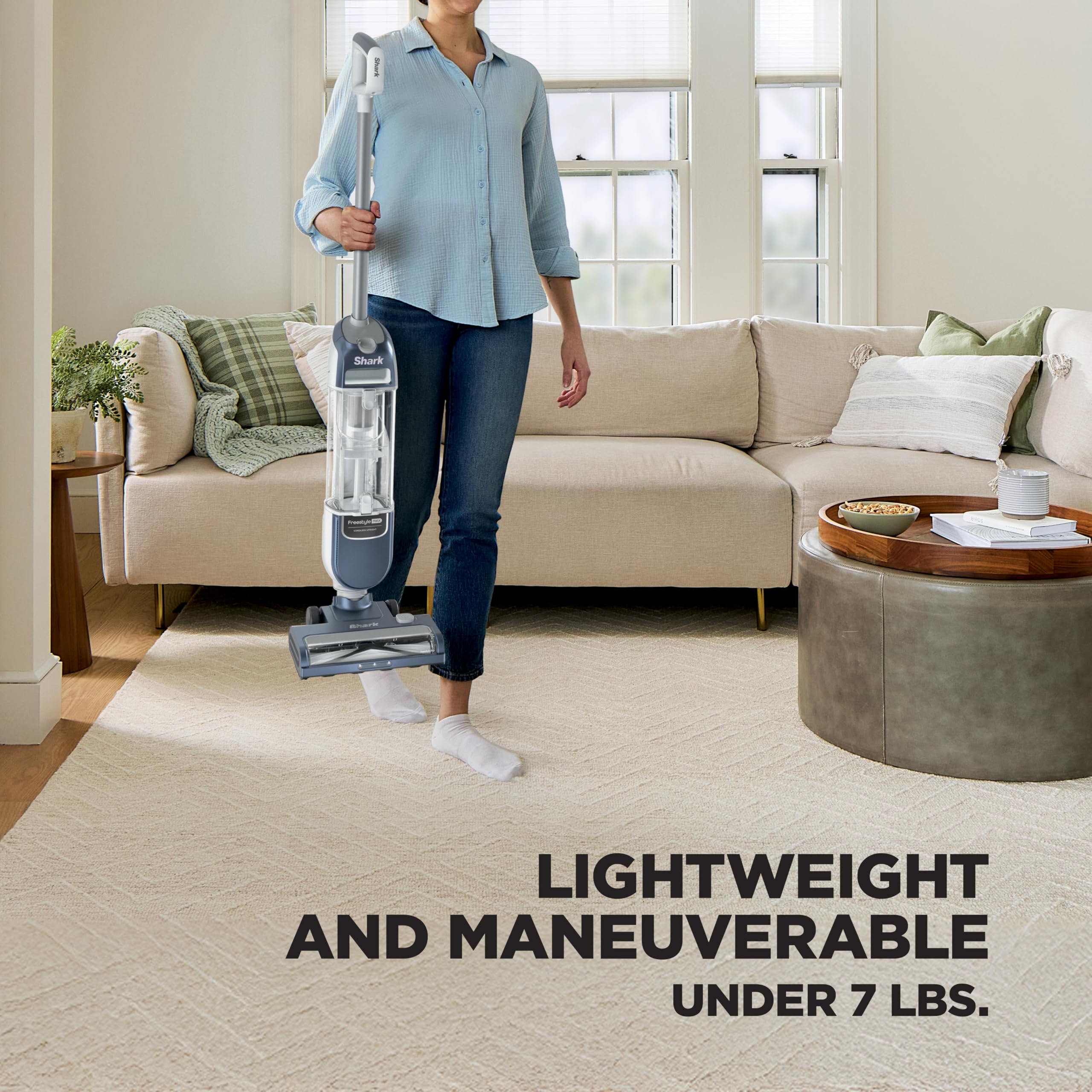 Shark Freestyle Max Cordless Vacuum - Nordic Blue -6