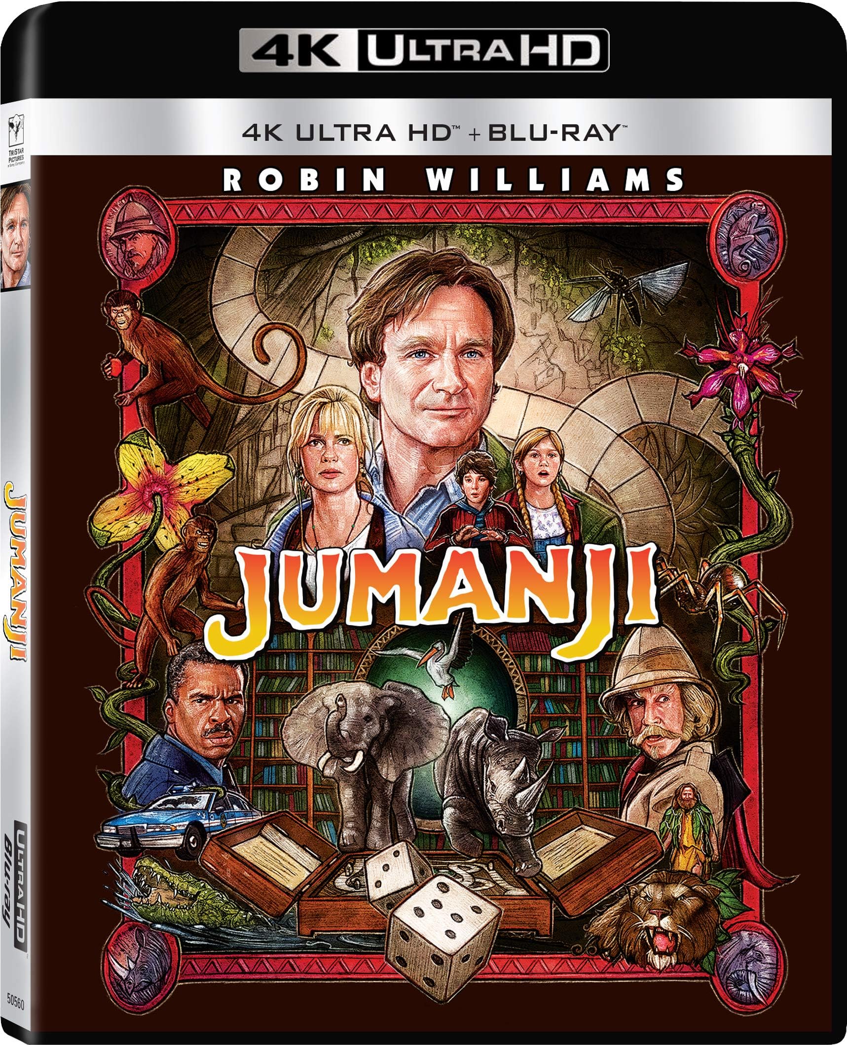 Jumanji (4K Ultra HD + Blu-ray + Digital) - 4K + Blu-ray + Digital