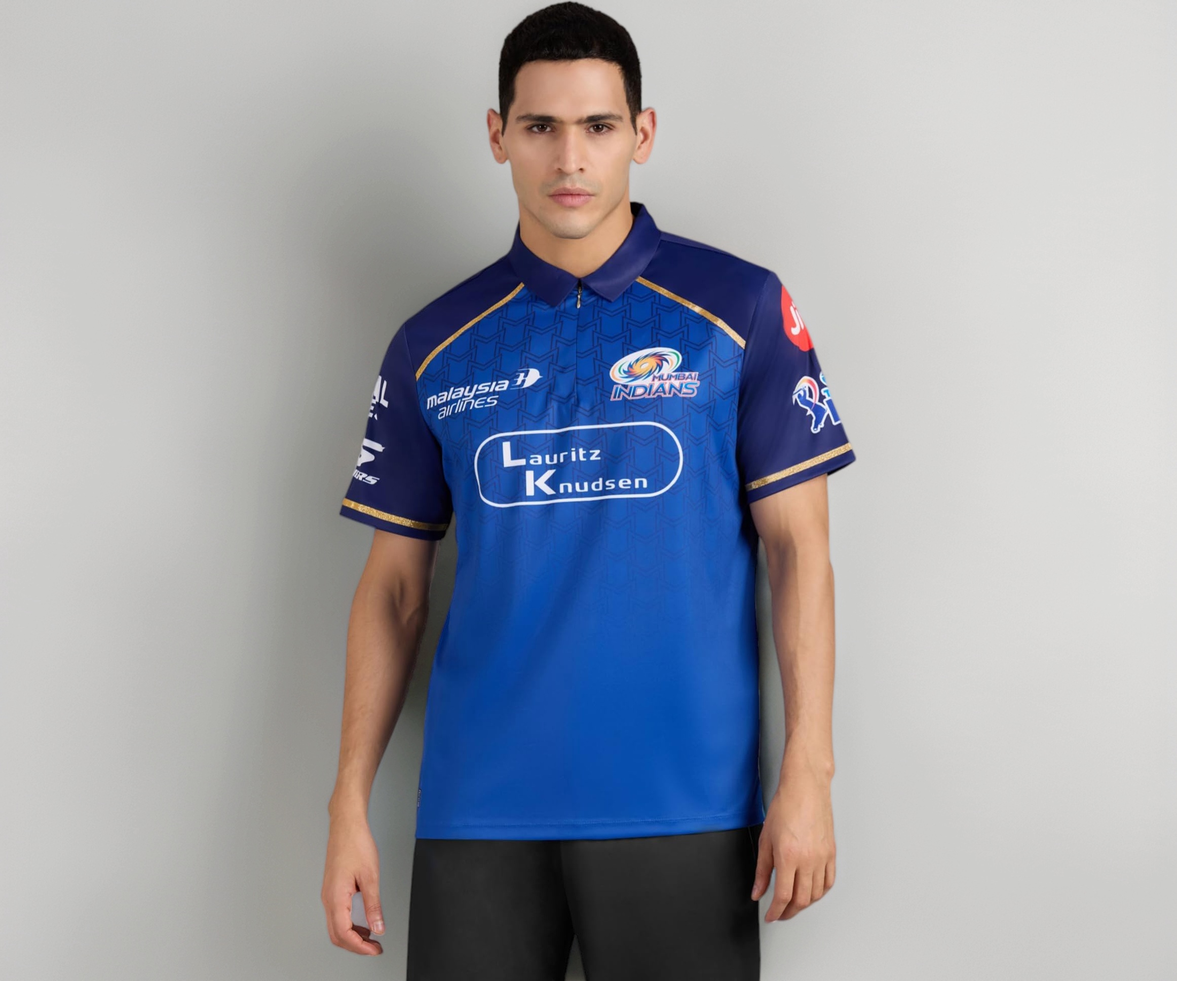 Skechers Mumbai Indians 2026 Men Official IPL Fan Polyester Regular Fi