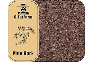 Organic Pine Bark for Proper Root Development for Orchids (2qt, Small)